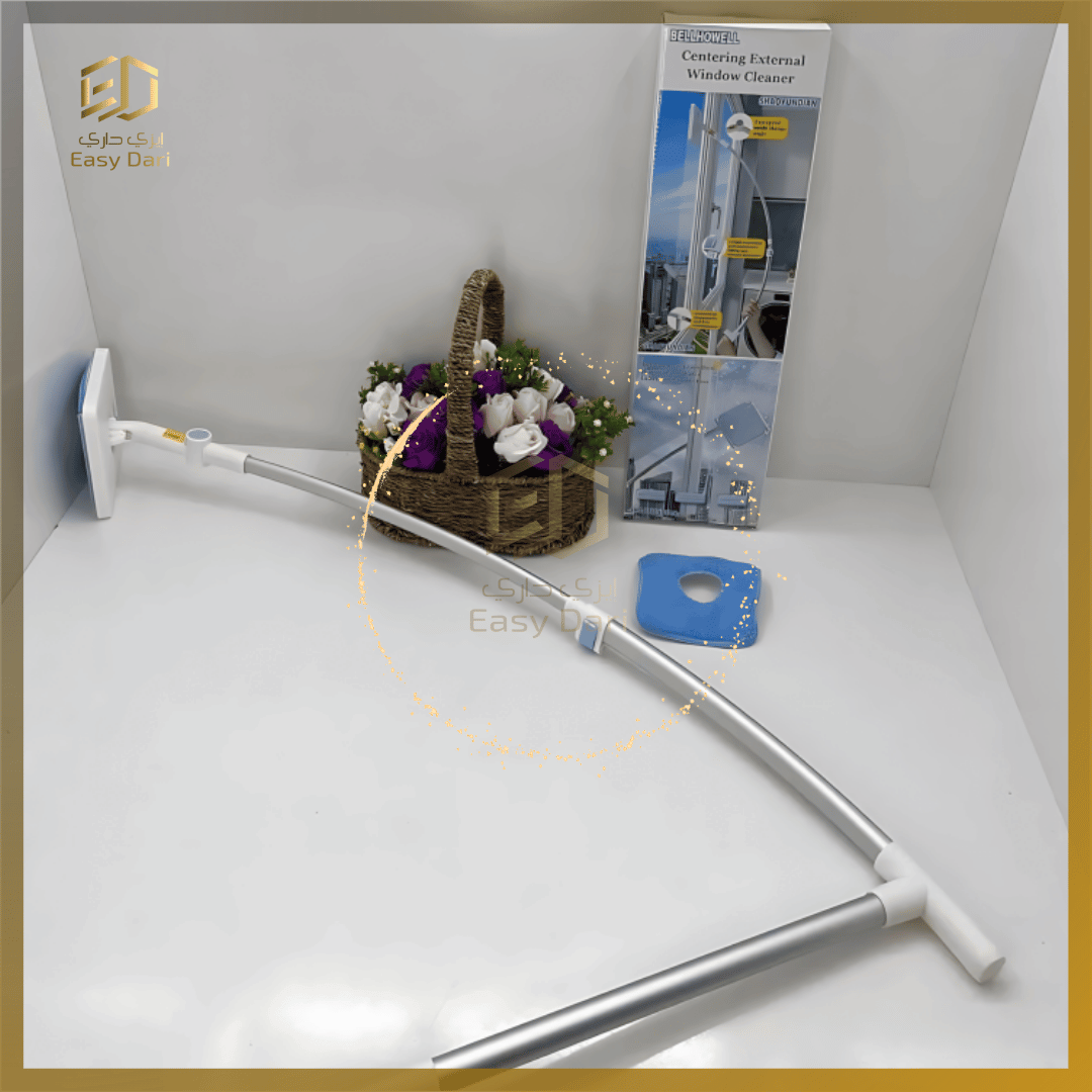 أداة تنظيف الزجاج الخارجي والنواف