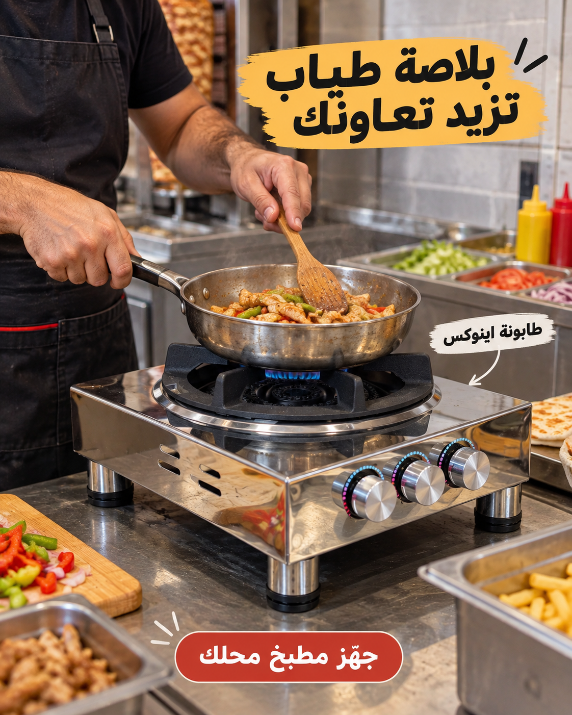 طابونة اينوكس مودال عملي وانيق - اخر اصدار