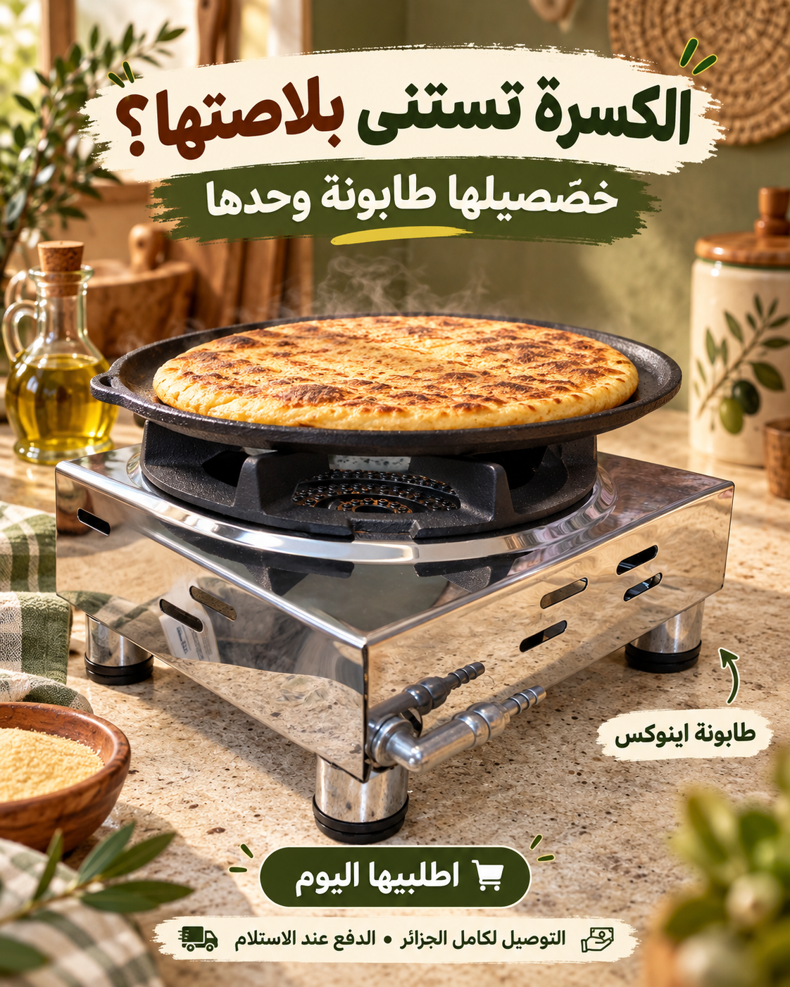 طابونة اينوكس مودال عملي وانيق - اخر اصدار