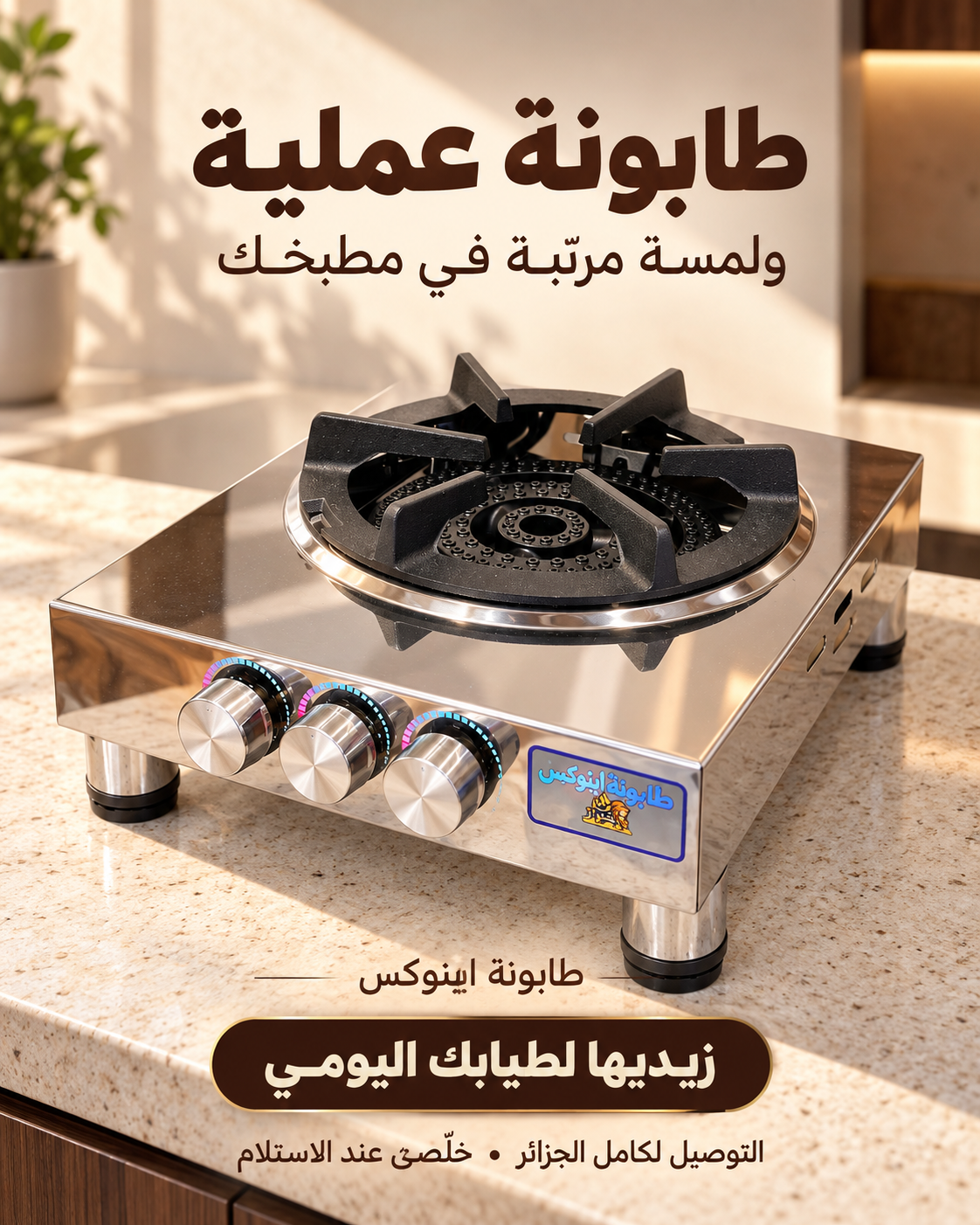 طابونة اينوكس مودال عملي وانيق - اخر اصدار